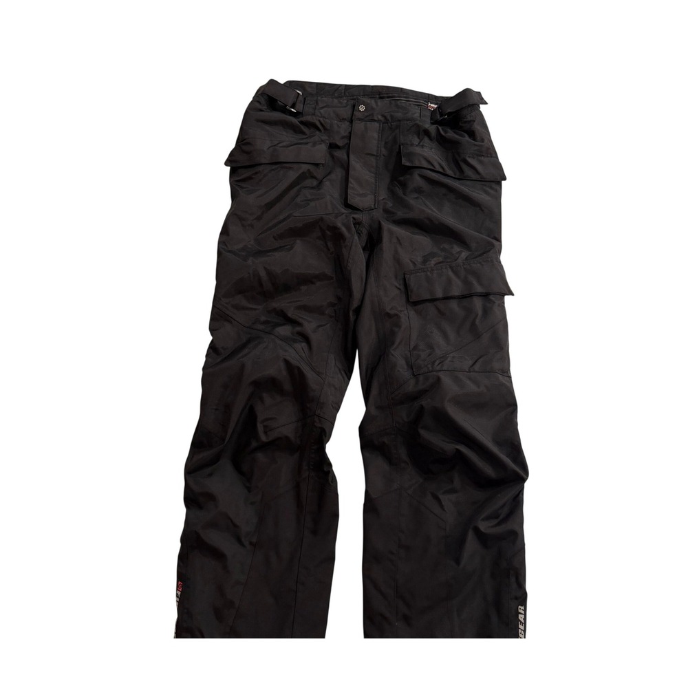 FIRSTGEAR Hypertex Waterproof Breathable‎ Riding Pants Pads Amour Blk Mens Sz 40